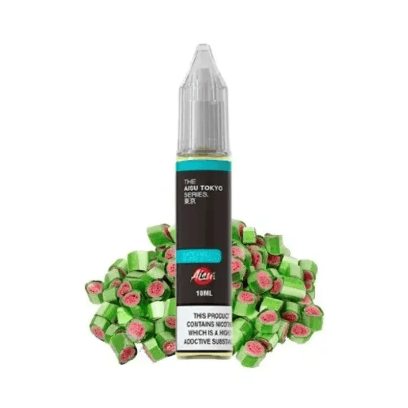 [SAL-69-8240] Aisu Tokyo Nic Salt Watermelon Bubblegum 10ml 20mg