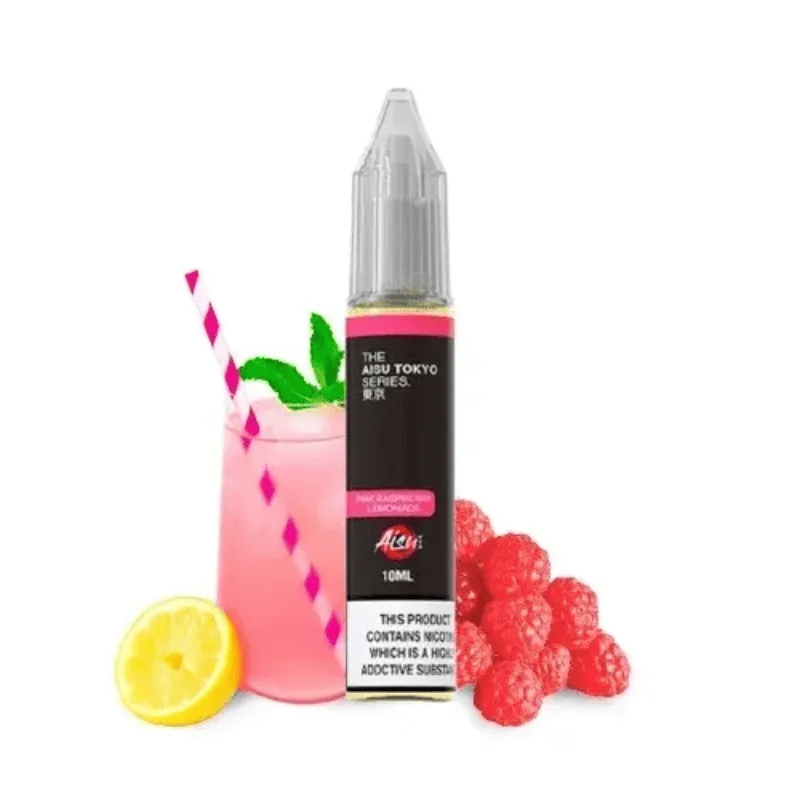 [SAL-69-8241] Aisu Tokyo Nic Salt Pink Raspberry Lemonade 10ml 20mg