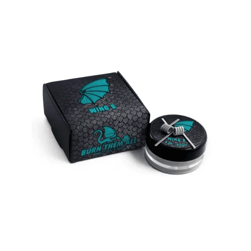 [R.A-475-8392] Burn Them All Coils Wing S Single Full N80 (0.20ohm)