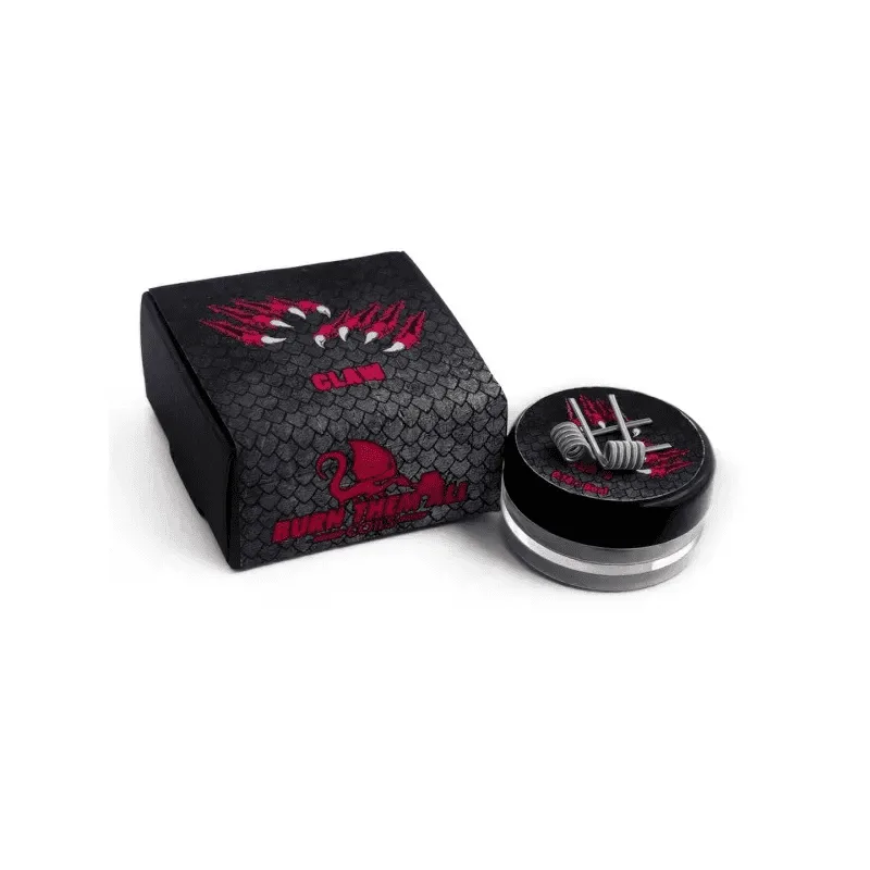 [R.A-475-8395] Burn Them All Coils Claw Dual Full N80 (0.14ohm)