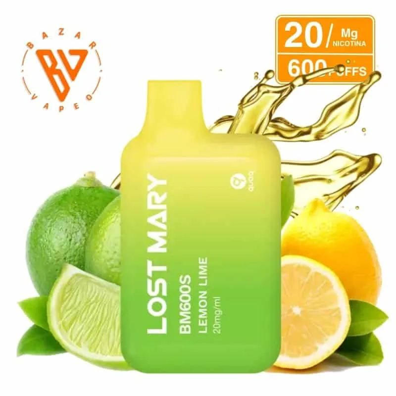 [6937643590848] Lost Mary BM600S Lemon Lime