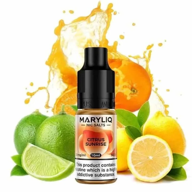 [SAL-486-9147] Maryliq Nic Salts Citrus Sunrise 10ml 20mg