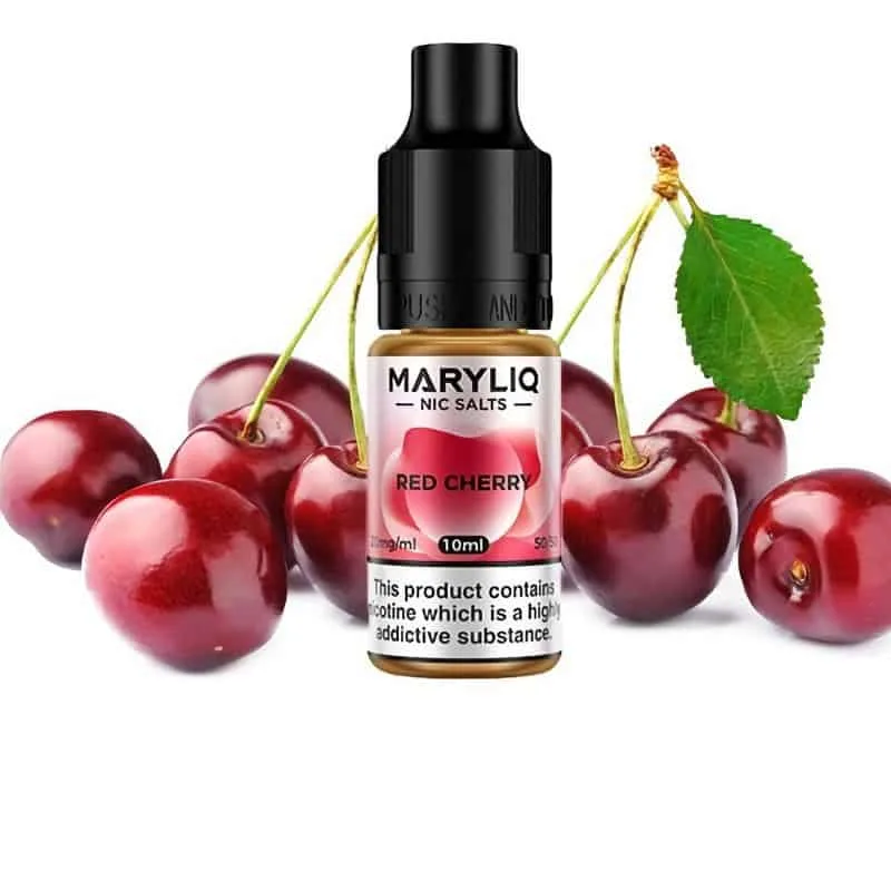 [SAL-486-9156] Maryliq Nic Salts Red Cherry 10ml 20mg