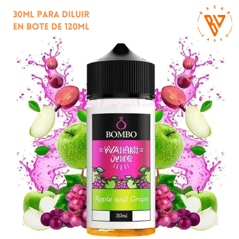 [A-37-9280] Aroma Bombo Apple and Grape Longfill 30/120ml