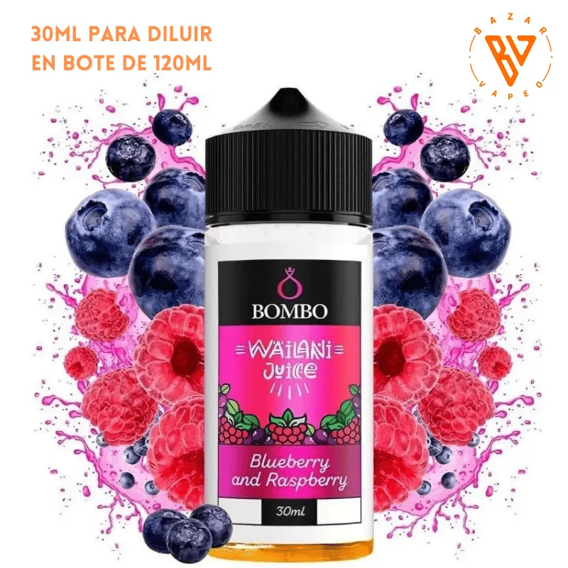 [A-37-9292] Aroma Bombo Blueberry Raspberry Longfill 30/120ml