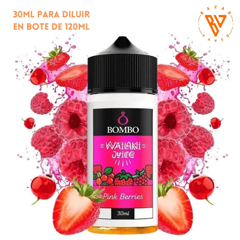 [A-37-9293] Aroma Bombo Pink Berries Longfill 30/120ml
