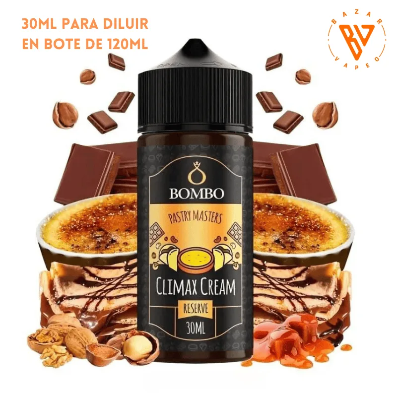 [A30-37-9296] Aroma Bombo Climax Cream Longfill 30/120ml
