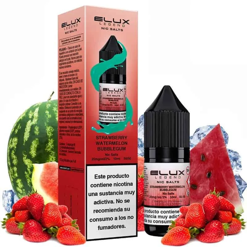 [SAL-491-9381] Elux Salt Strawberry Watermelon Bubblegum 20mg