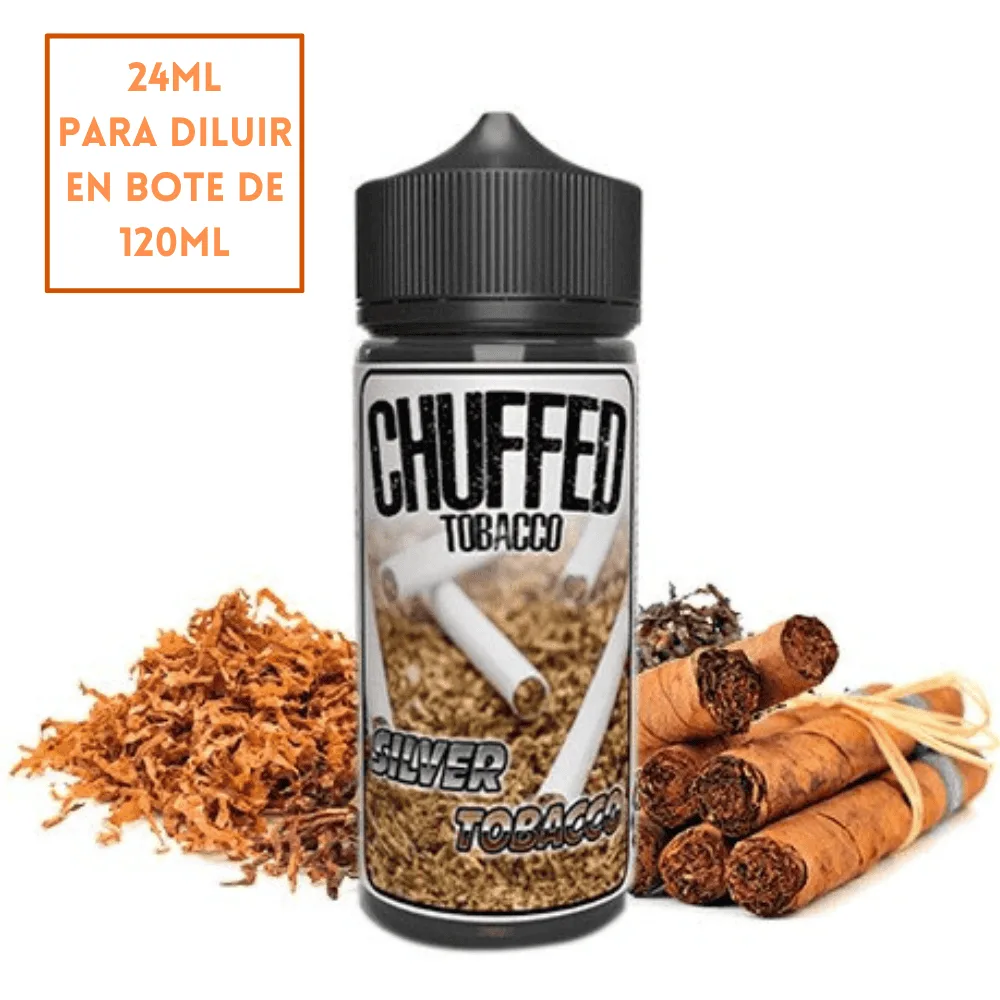 [A-334-9437] Aroma Chuffed Tobacco Silver Tobacco Longfill 24/120ml
