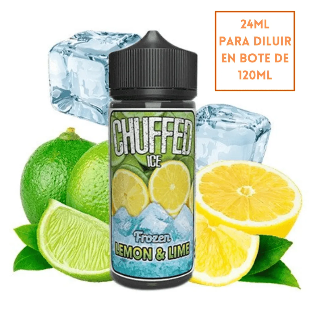 [A-334-9441] Aroma Chuffed Ice Frozen Lemon and Lime Longfill 24/120ml