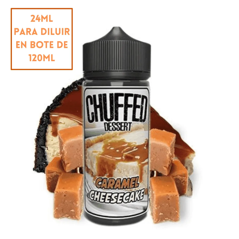 [A-334-9442] Aroma Chuffed Dessert Caramel Cheesecake Longfill 24/120ml