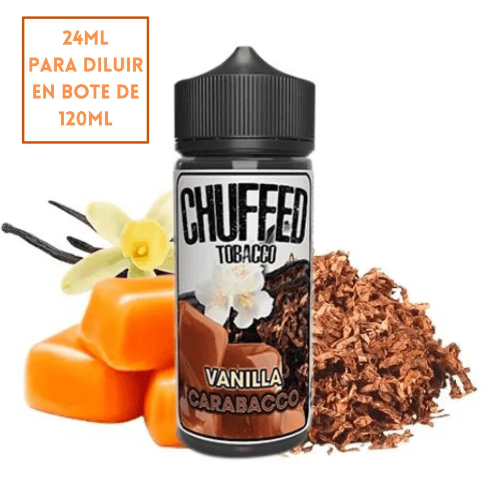 [A-334-9452] Aroma Chuffed Tobacco Vanilla Carabacco Longfill 24/120ml