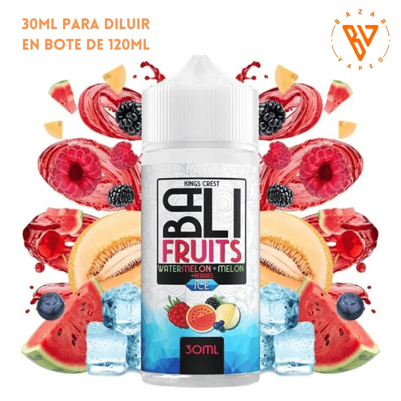 [A30-292-9466] Aroma Bali Fruits Watermelon Melon Berries Ice Longfill 30/120ml