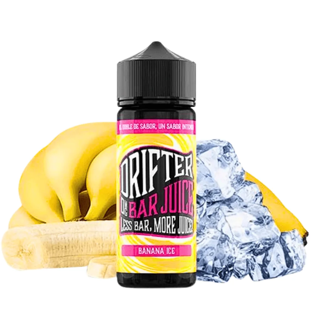 [L100-462-9654] Drifter Bar Juice Banana Ice 100ml