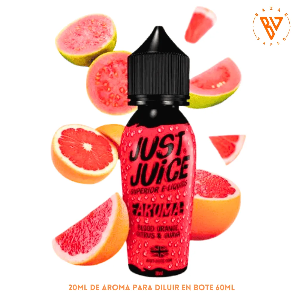 [A-203-9721] Aroma Just Juice Blood Orange Citrus Guava Longfill 20/60ml