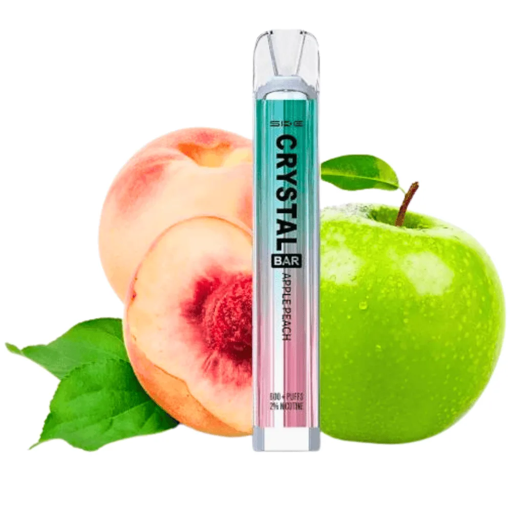 [P.D-465-9756] Ske Crystal Bar Apple Peach 20mg