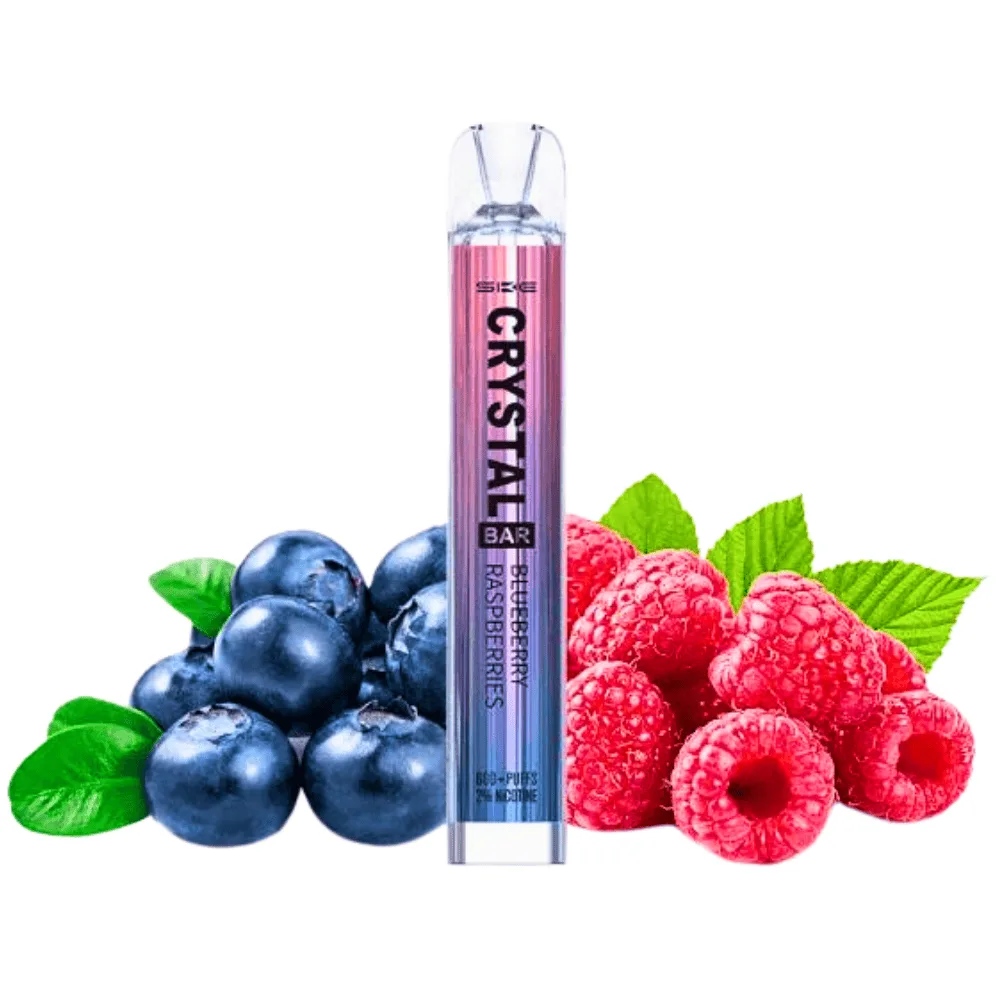 [P.D-465-9759] Ske Crystal Bar Blueberry Raspberry 20mg