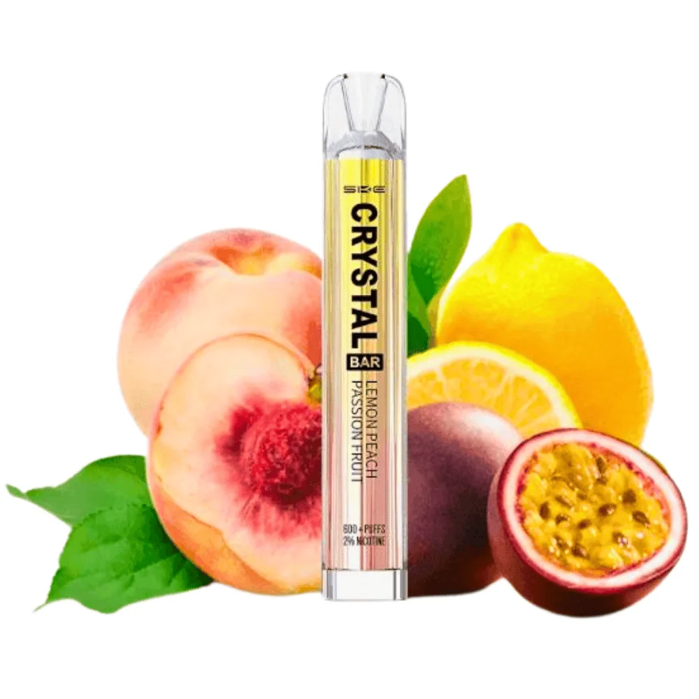 [P.D-465-9761] Ske Crystal Bar Lemon Peach Passion Fruit 20mg