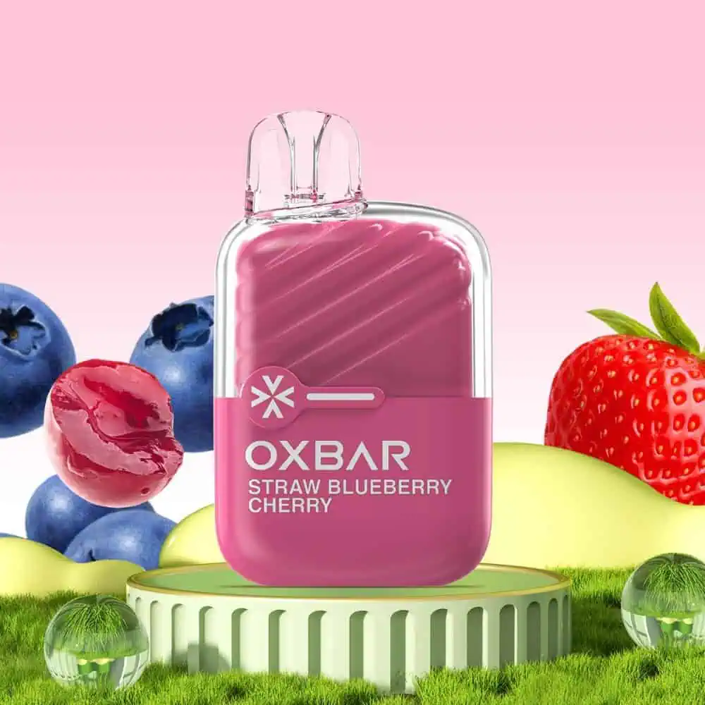 [P.D-430-10088] Oxbar Mini Straw Blueberry Cherry