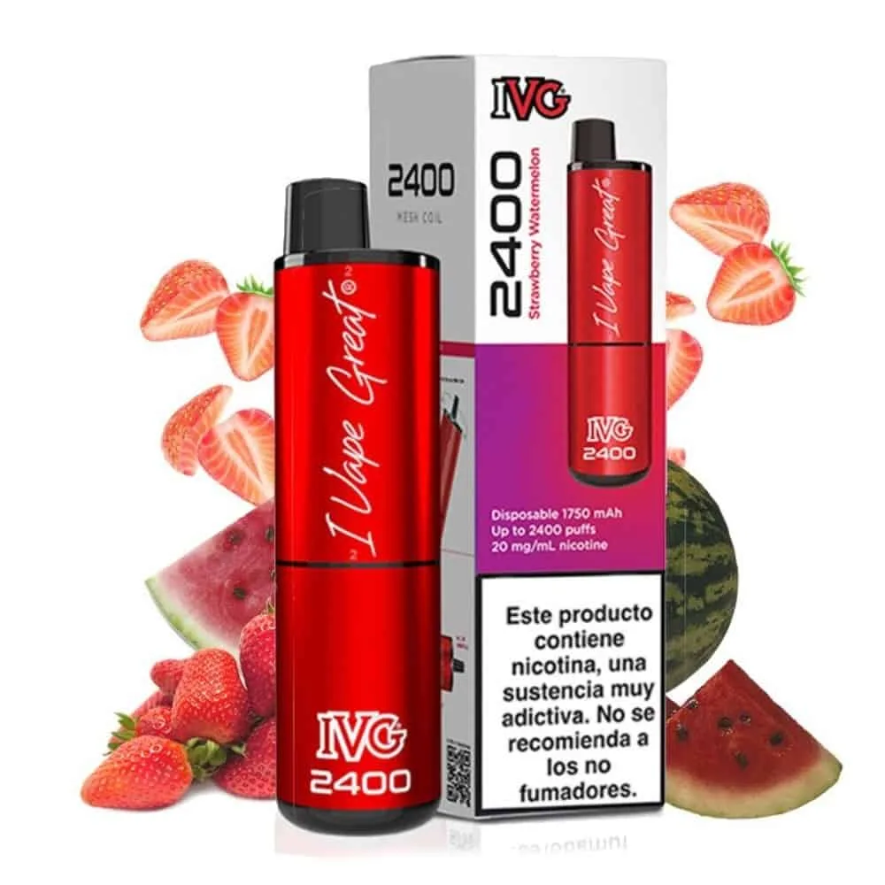 [P.D-55-10312] IVG 2400 Strawberry Watermelon 4 en 1