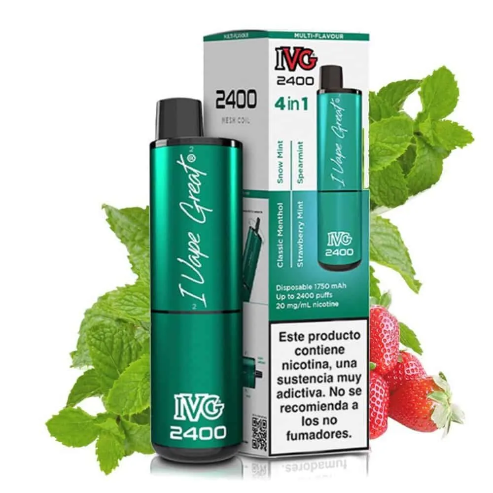 [P.D-55-10313] IVG 2400 Mint 4 en 1