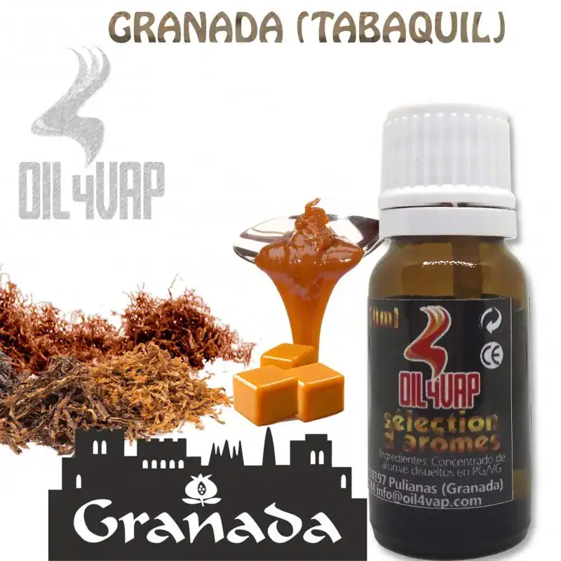 [A10-67-2880] Aroma Oil4Vap T.Rubio Granada 10ml