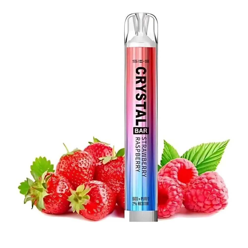 [P.D-465-10320] Ske Crystal Bar Strawberry Raspberry 20mg