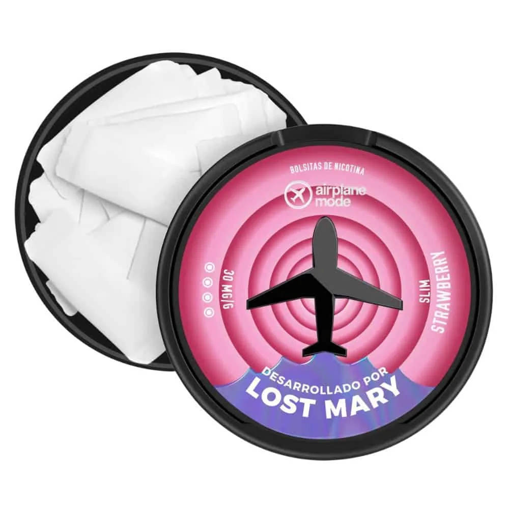 [B.N-403-10333] Bolsa Nicotina Lost Mary Airplane Strawberry 30mg