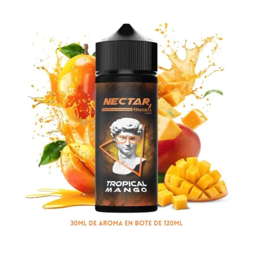 [A-444-10377] Aroma Omerta Tropical Mango Longfill 30/120ml