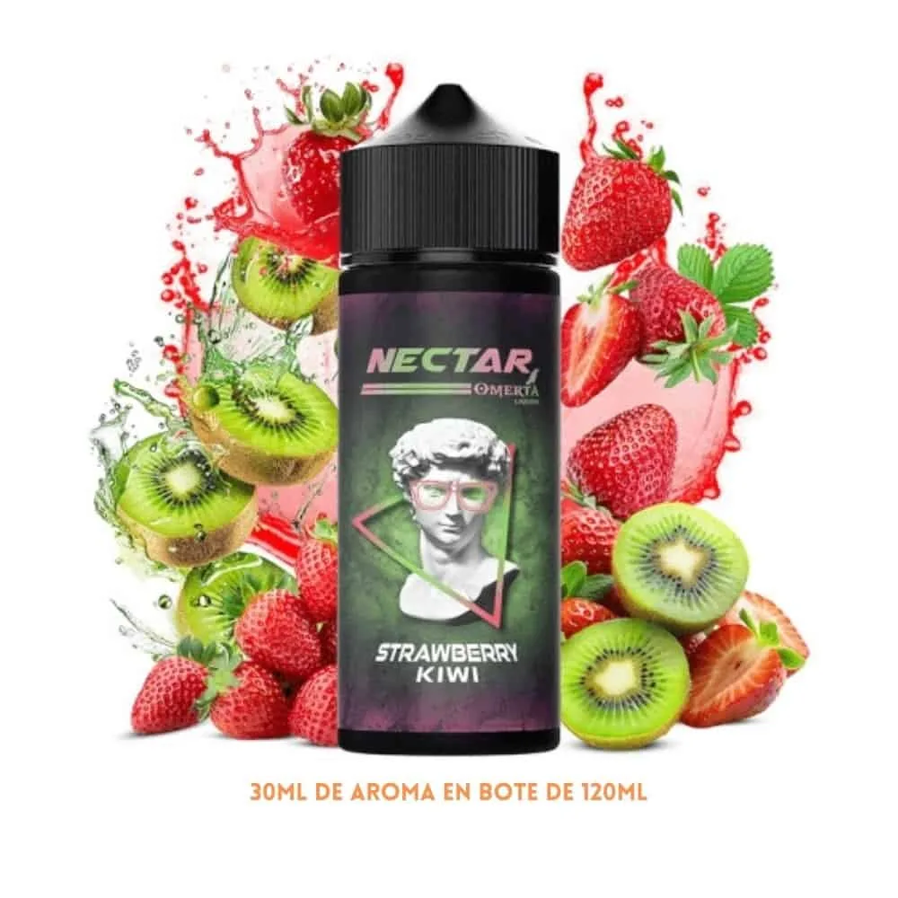 [A-444-10378] Aroma Omerta Strawberry Kiwi Longfill 30/120ml