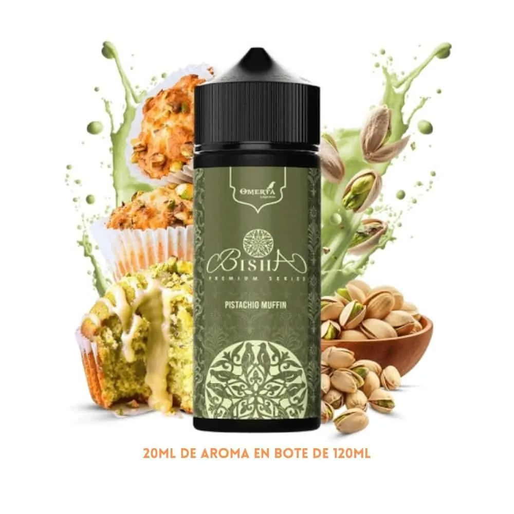 [A-444-10382] Aroma Omerta Pistachio Muffin Longfill 20/120ml