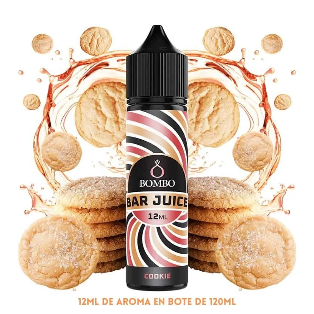 [A-37-10416] Aroma Bombo Bar Juice Cookie Longfill 12/60ml