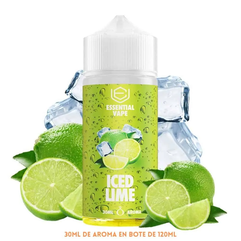 [A30-37-10464] Aroma Bombo Iced Lime Longfill 30/120ml