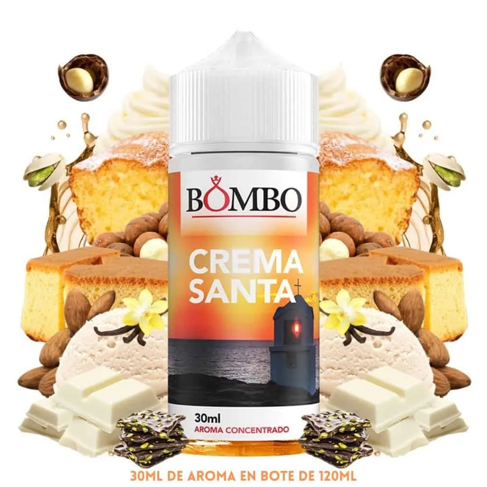 [A30-37-10473] Aroma Bombo Crema Santa Longfill 30/120ml