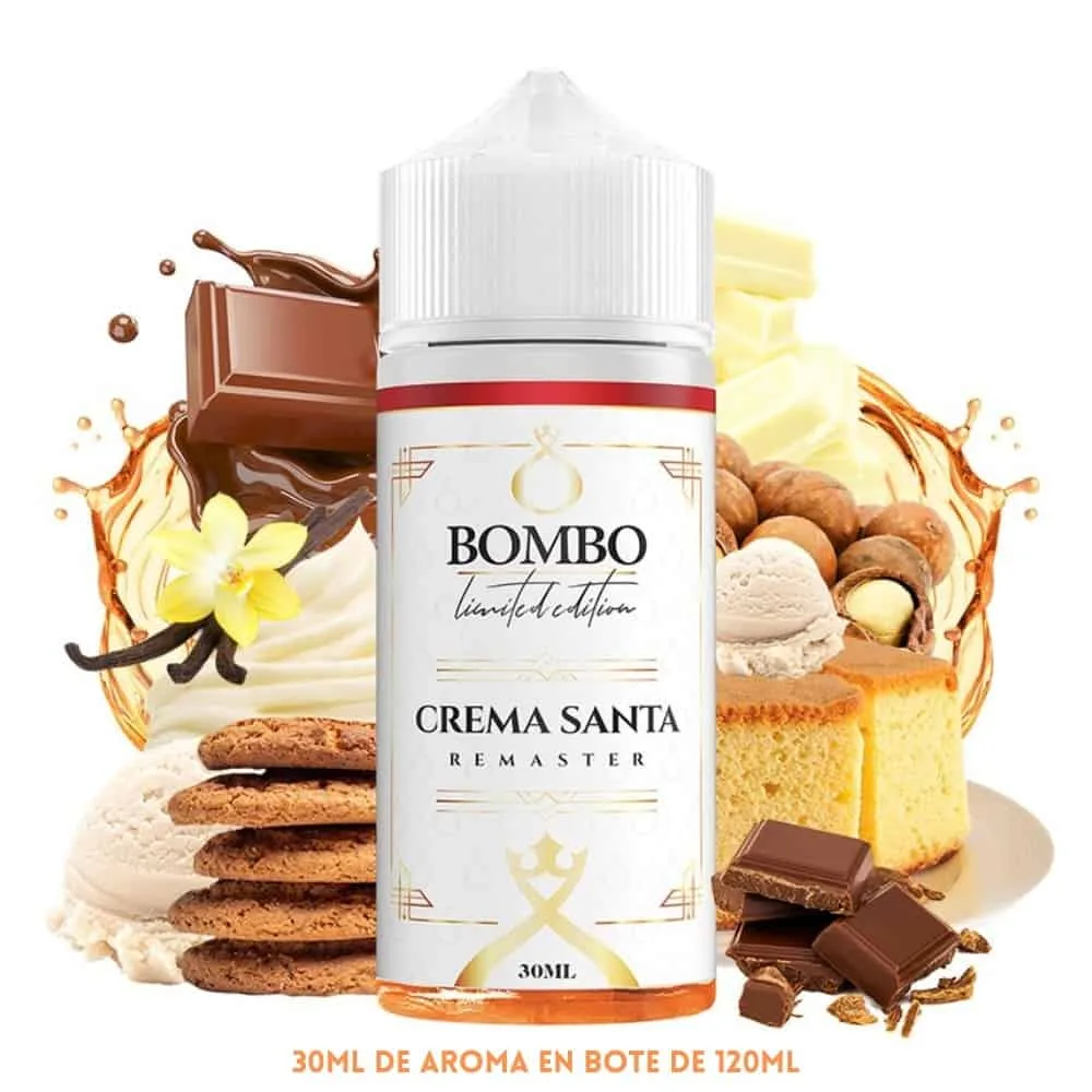 [A30-37-10478] Aroma Bombo Crema Santa Remaster Longfill 30/120ml