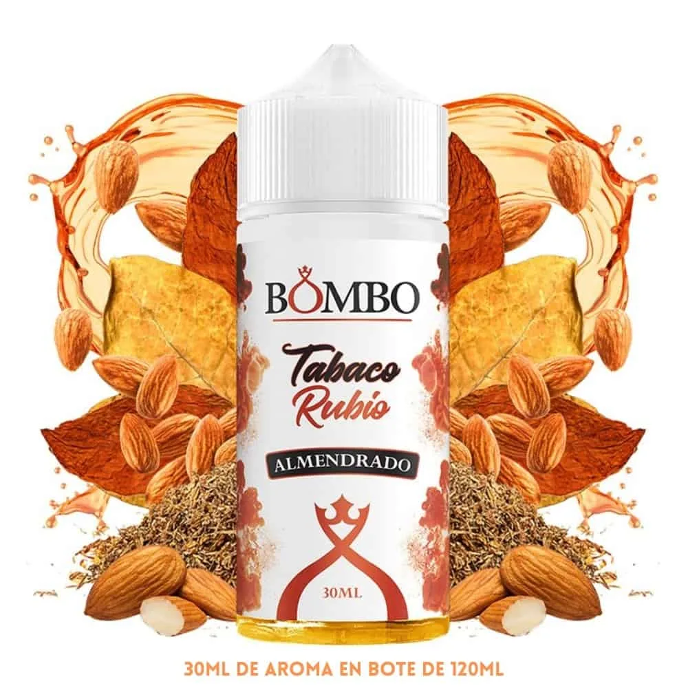[A30-37-10479] Aroma Bombo Tabaco Rubio Almendrado Longfill 30/120ml