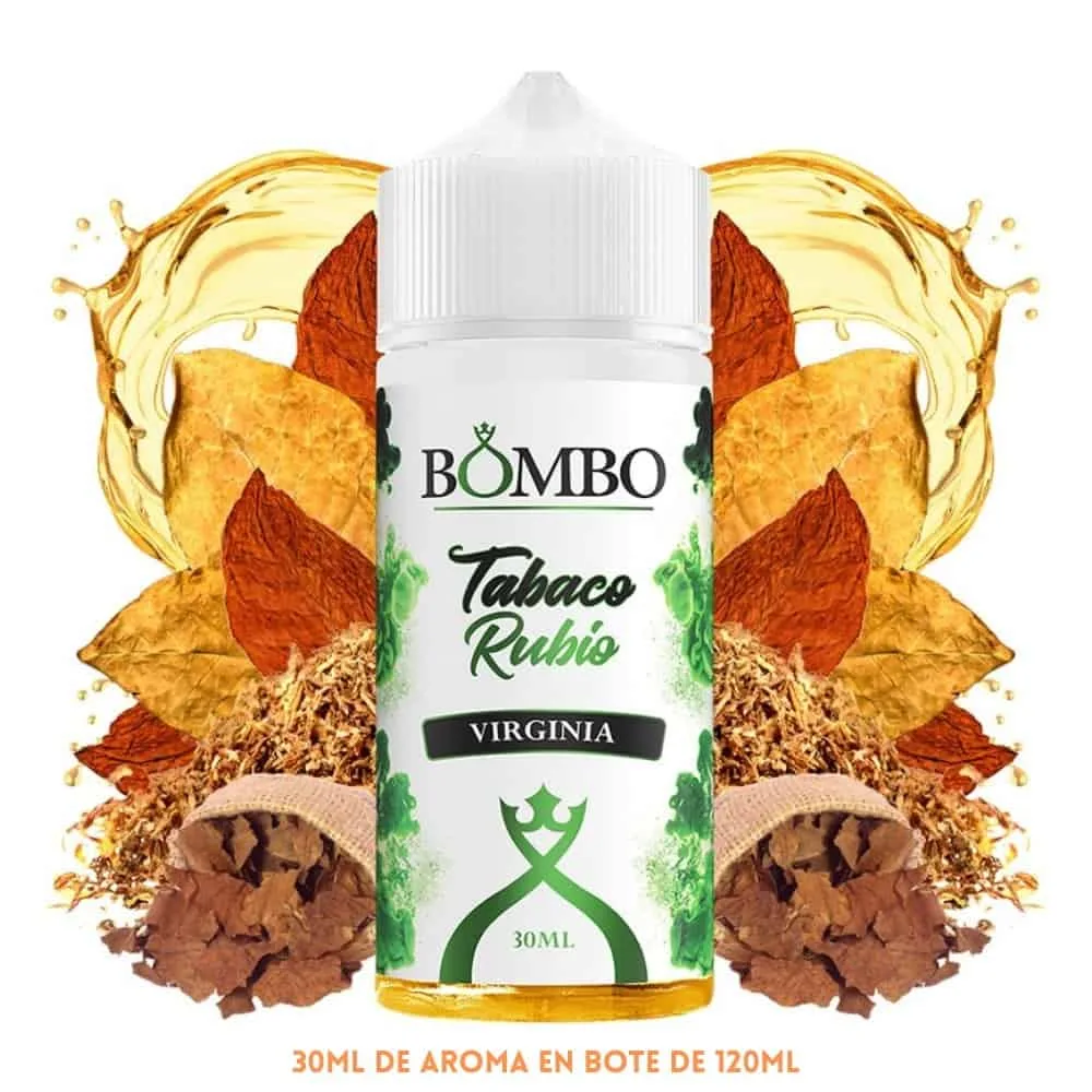 [A30-37-10481] Aroma Bombo Tabaco Rubio Virginia Longfill 30/120ml