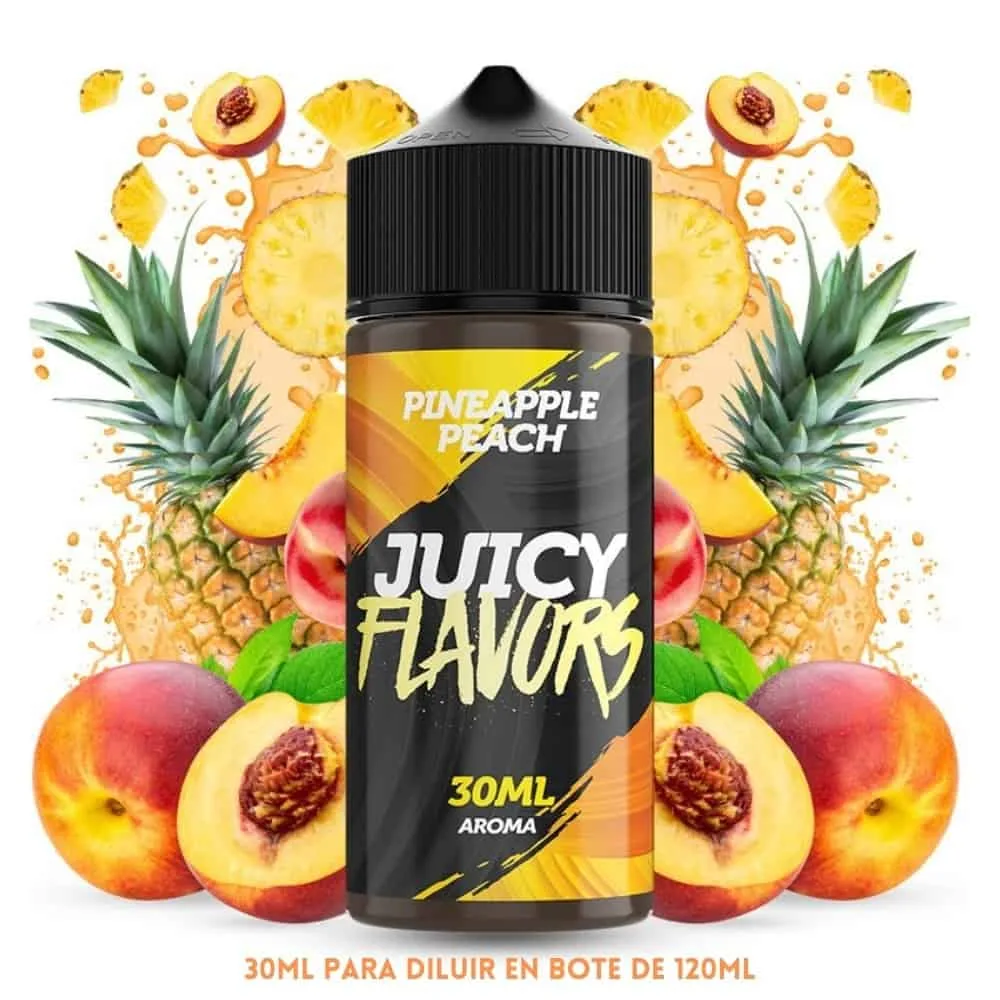 [A-468-10502] Aroma Juicy Flavors Pineapple Peach Longfill 30/120ml
