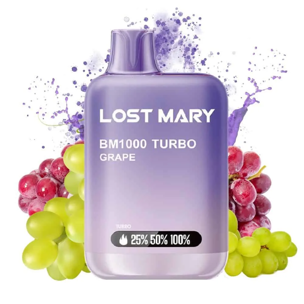 [P.D-403-10509] Lost Mary BM1000 Grape