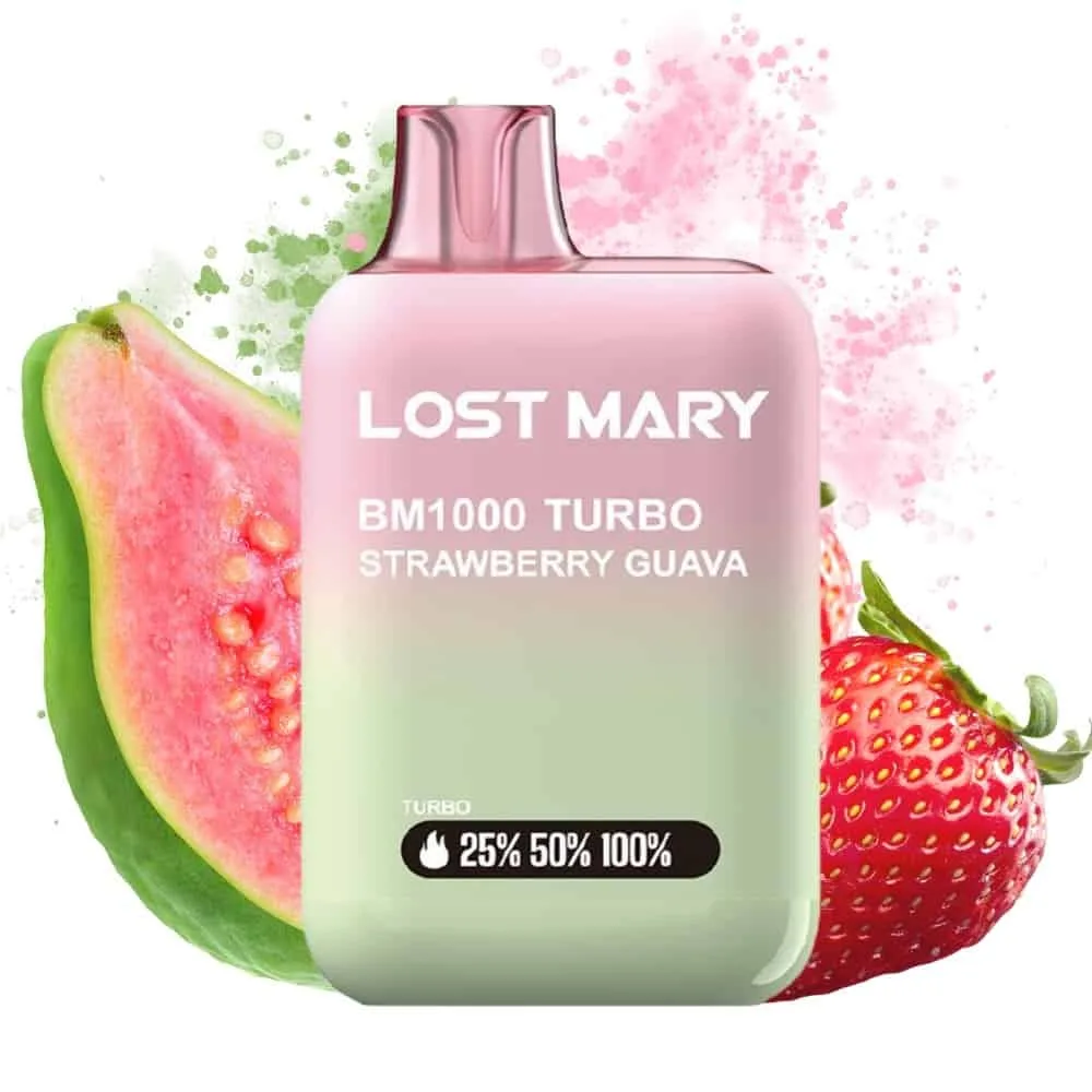 [P.D-403-10518] Lost Mary BM1000 Strawberry Guava