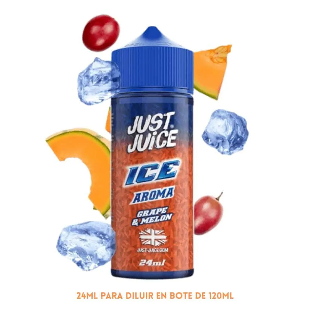 [A30-203-10614] Aroma Just Juice Grape Melon Ice Longfill 24/120ml