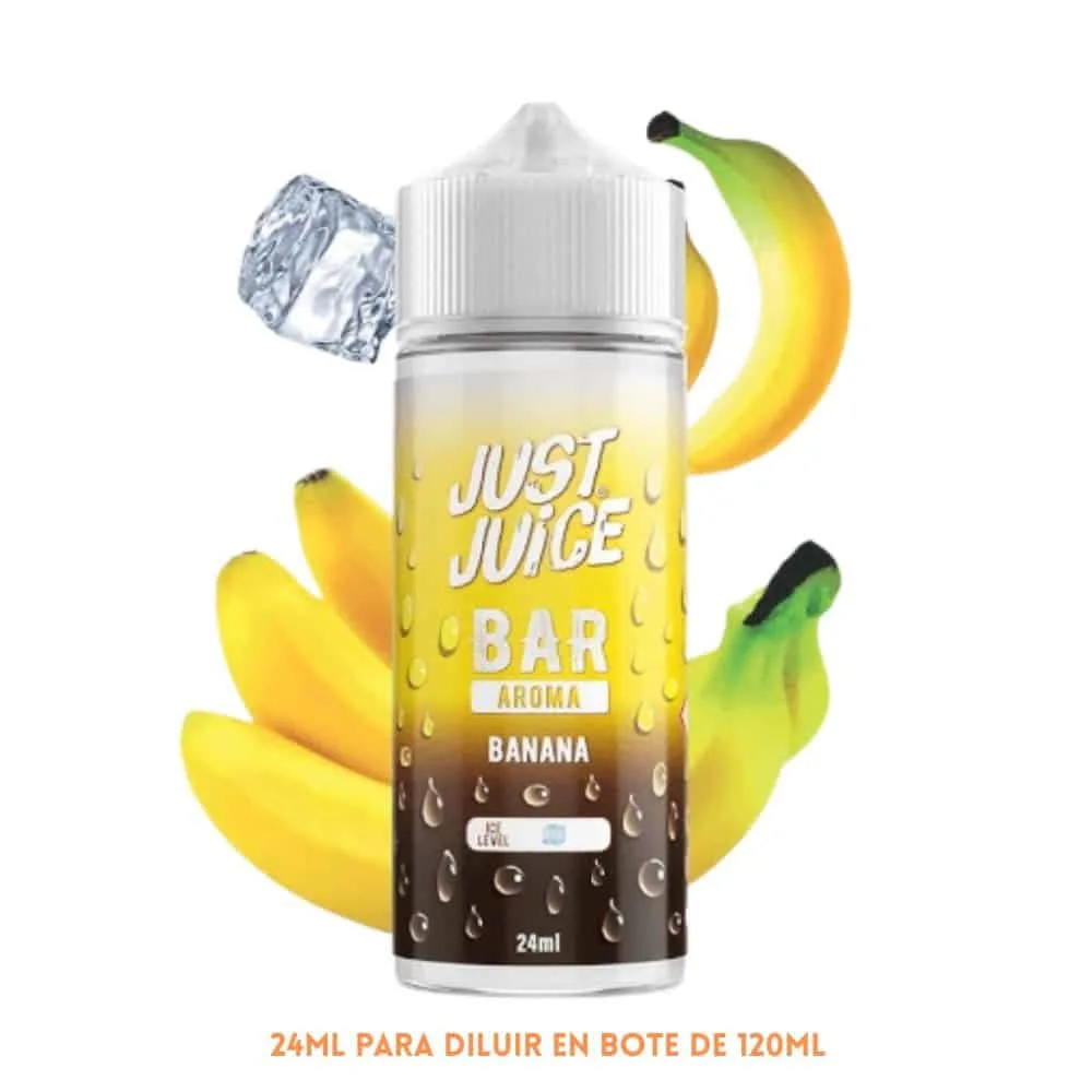 [A30-203-10631] Aroma Just Juice Bar Banana Longfill 24/120ml
