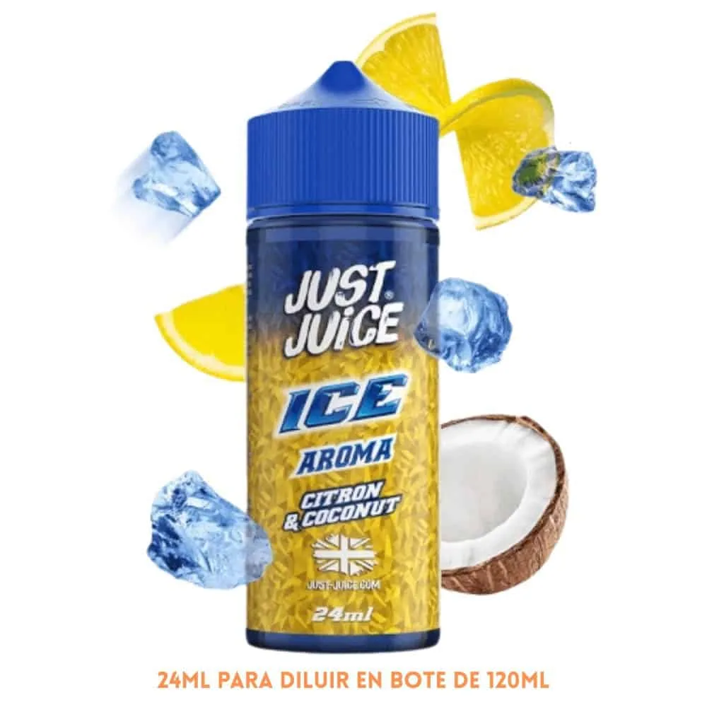 [A30-203-10662] Aroma Just Juice Citron Coconut Ice Longfill 24/120ml