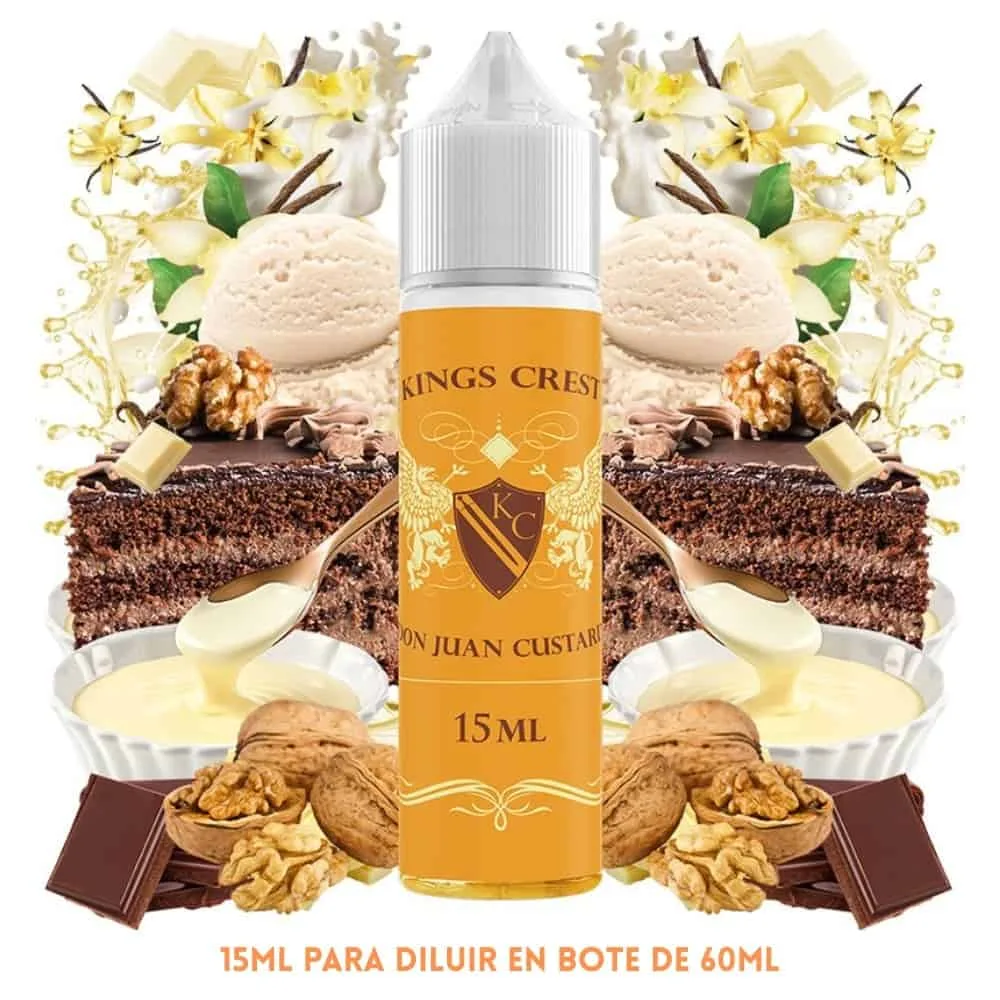 [A15-41-10703] Aroma Don Juan Custard Longfill 15/60ml