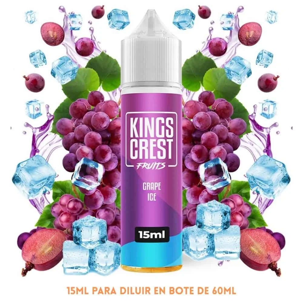 [A15-41-10707] Aroma Kings Crest Grape Ice Longfill 15/60ml