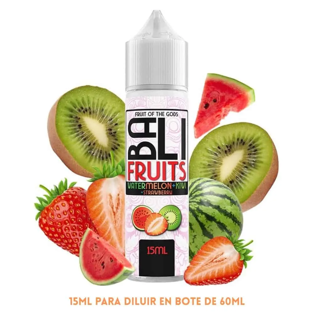 [A15-41-10713] Aroma Bali Fruits Watermelon Kiwi Strawberry Longfill 15/60ml