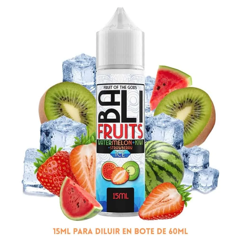 [A15-41-10714] Aroma Bali Fruits Watermelon Kiwi Strawberry Ice Longfill 15/60ml