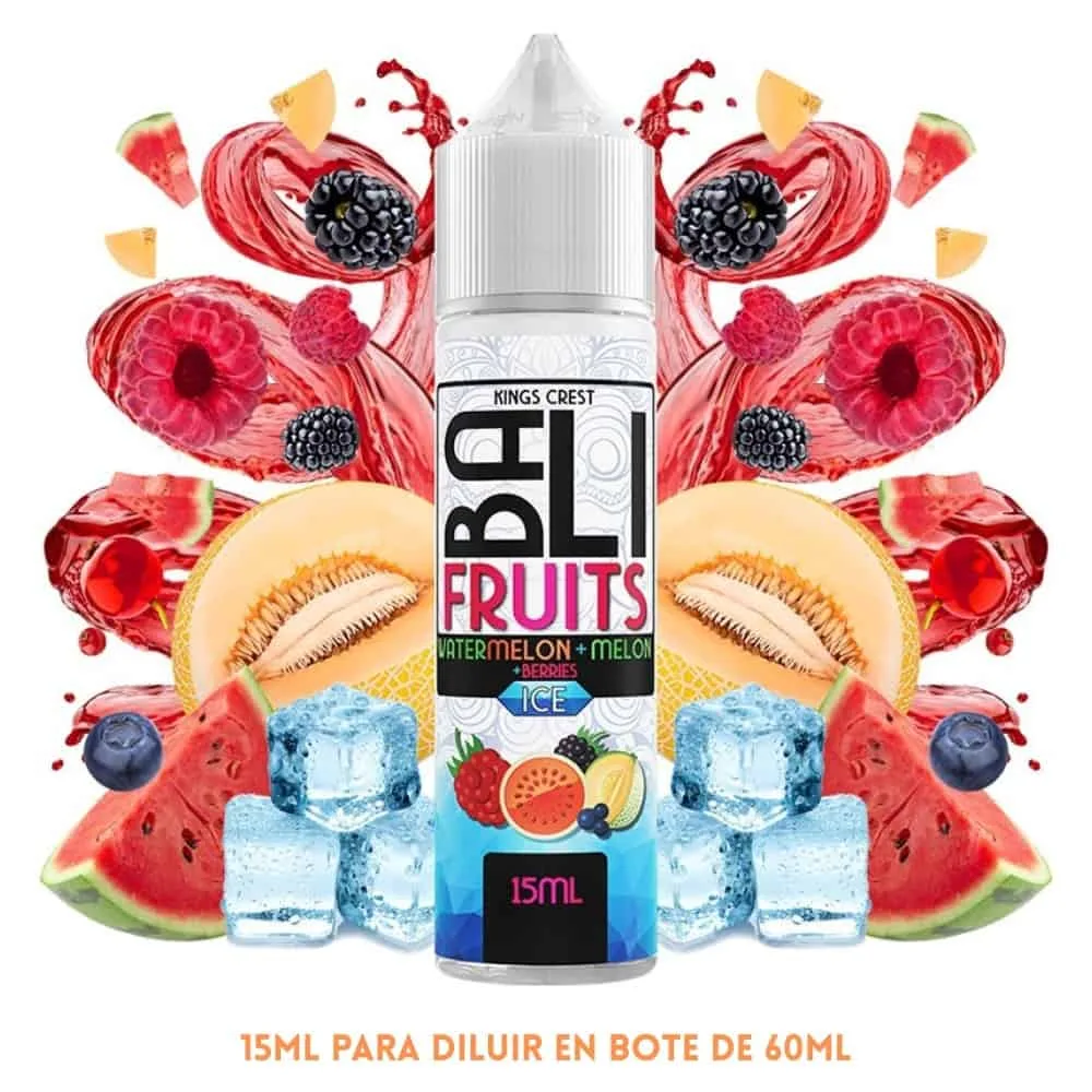 [A15-41-10718] Aroma Bali Fruits Watermelon Melon Berries Ice Longfill 15/60ml