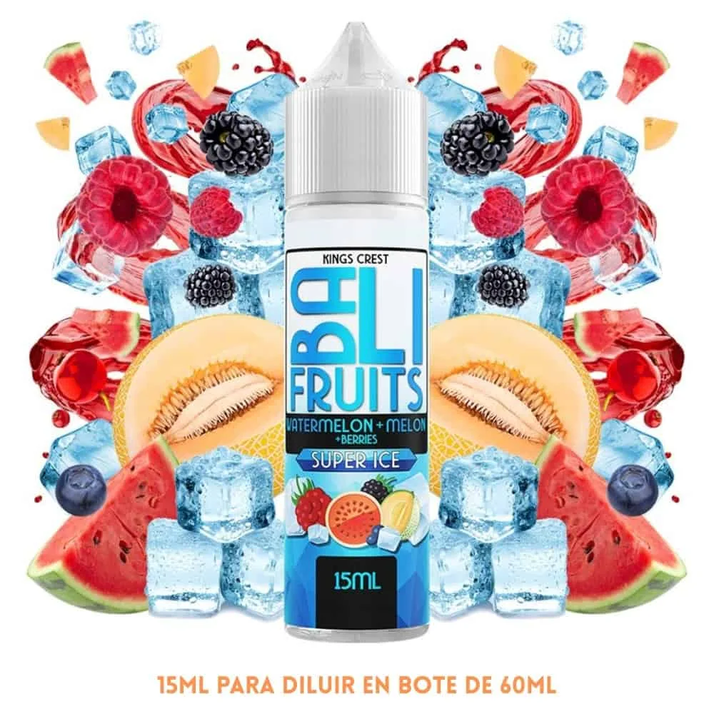 [A15-41-10719] Aroma Bali Fruits Watermelon Melon Berries Super Ice Longfill 15/60ml