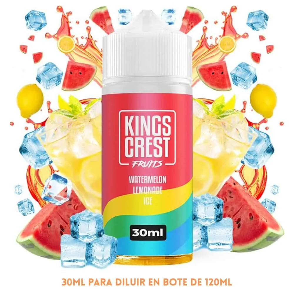 [A30-41-10728] Aroma Kings Crest Watermelon Lemonade Ice Longfill 30/120ml